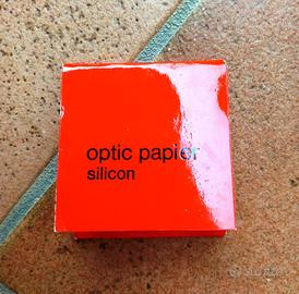 Carta speciale per pulizia di obiettivi - anni 60