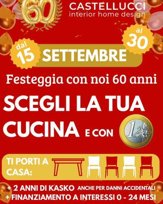 Cucine Lube e Creo Kitchens al 50% di Sconto