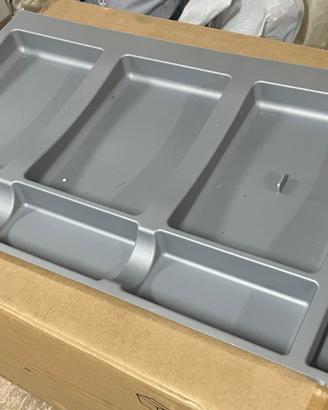 Organizer cucina da 90cm con cestini differenziata