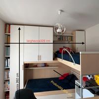 Splendida cameretta  con letto a castello