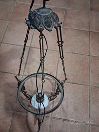 lampadario in ferro
