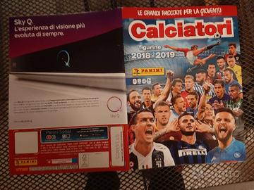 ALBUM PANINI CALCIATORI 2018-19  Semicompleto