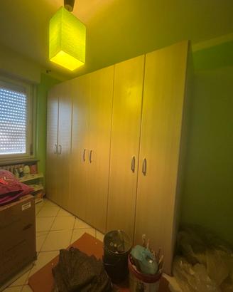 Armadio rovere chiaro 270x240x60cm