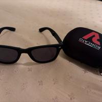 Occhiali da sole neri Roncato pieghievoli