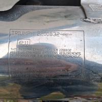 Terminali di scarico Triumph 