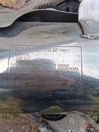 Terminali di scarico Triumph 