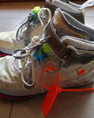 Nike Air Force 1 MID per Off -White 