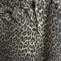 Pantalone leopardato jeans