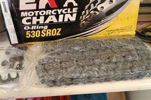 kit catena corona pignone honda