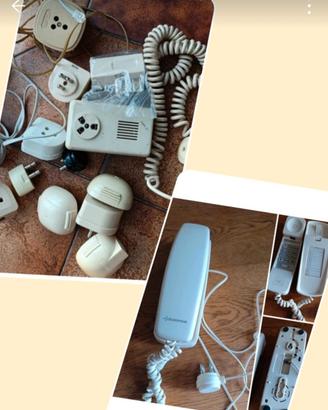 insieme di prese telefoniche+ telefono da revision