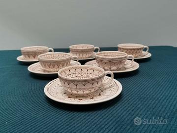 Servizio da caffè 6 tazzine San Cristoforo