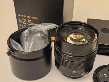 Panasonic Leica Noctitron 42,5/1,2 Asph come nuovo