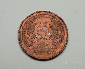 20 CENTESIMI 1906 MILANO VITTORIO EMANUELE III