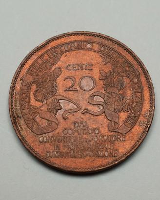 20 CENTESIMI 1906 MILANO VITTORIO EMANUELE III