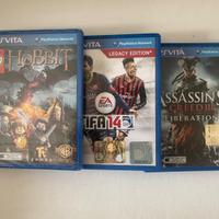 Giochi Ps Vita- Lego Hobbit-Fifa14-Assassins Creed