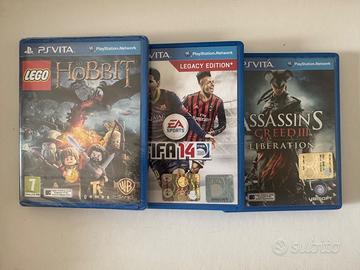 Giochi Ps Vita- Lego Hobbit-Fifa14-Assassins Creed