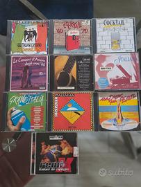 Lotto 10 cd Musica Italiana collezione privata par
