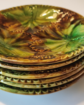 Servizio piatti decorati