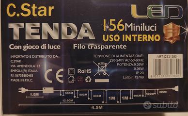 MINILUCI LED A TENDA 156 LED