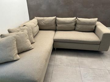 Divano Angolare in tessuto