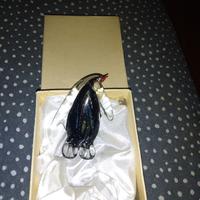 pinguino in vetro di murano 