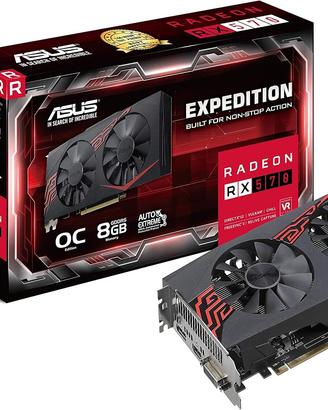 ASUS AREZ Expedition RX 570  8GB Scheda grafica