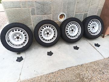 Cerchi e gomme M+S da 16 205/55 