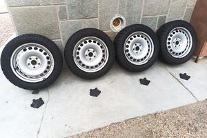 Cerchi e gomme M+S da 16 205/55 