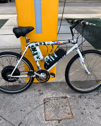 MTB 26 convertita elettrica