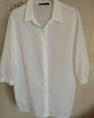 Camicia bianca in sangallo OVS