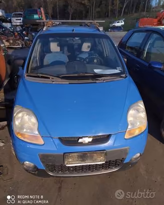Ricambi Chevrolet Matiz anno 2007 cil.800 B/gpl