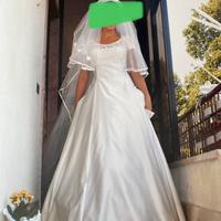 Abito da sposa stile impero