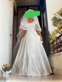Abito da sposa stile impero