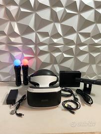 Visore realta virtuale PlayStation 4 VR +2 PS Move