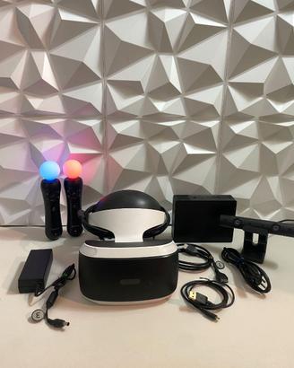 Visore realta virtuale PlayStation 4 VR +2 PS Move