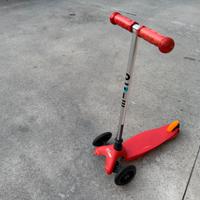 Monopattino tre ruote mini micro