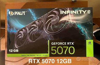 Nvidia RTX 5070 Palit inifinity 3