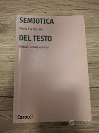Libro "Semiotica del testo" di Maria Pia Pozzato