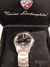 orologio originale in acciaio Tonino Lamborghini