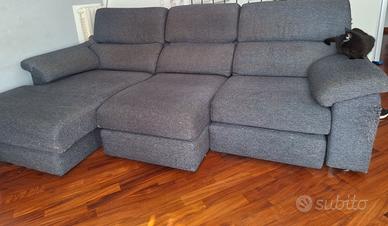 Divano angolare allungabile
