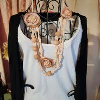 collana style vintage artigiana. Made in Poland 