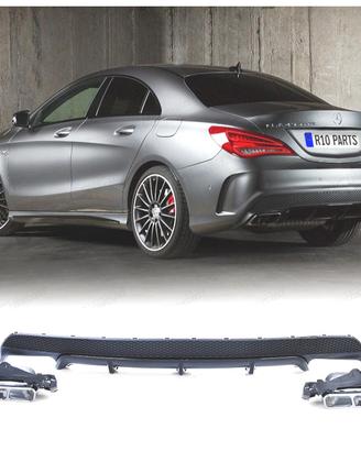 DIFFUSORE MERCEDES CLA C117 13-16 AMG CLA45 NERO C