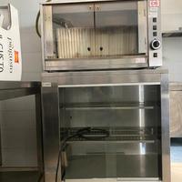 Girarrosto per polli a gas