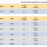Scala retrattile in legno