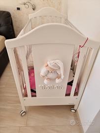 lettino nanan completo con materasso 