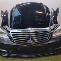 MERCEDES S W221 FARI PARAURTI ANTERIORE COFANO 121