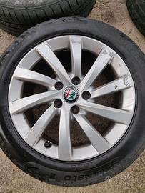 Cerchi originali Alfa Romeo 16" a turbina