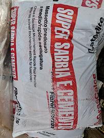 Sacchi super sabbia e cemento fibrorinforzato 
