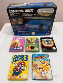 NINTENDO NES edizione italiana MATTEL + 5 GIOCHI