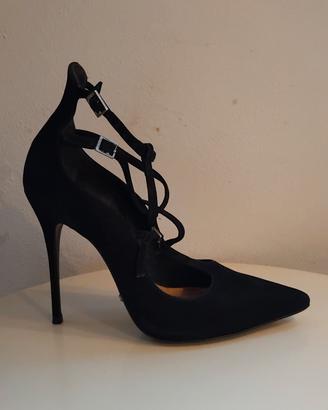 Scarpe tacco stiletto con laccetti